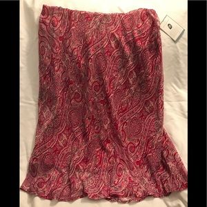 Jaclyn Smith Light & Silky Midi Skirt Size XL